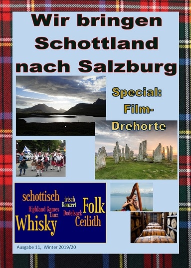 Zeitschrift „Wir Bringen Schottland Nach Salzburg“